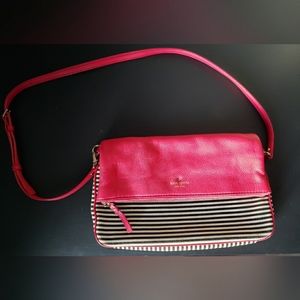 Kate Spade striped crossbody